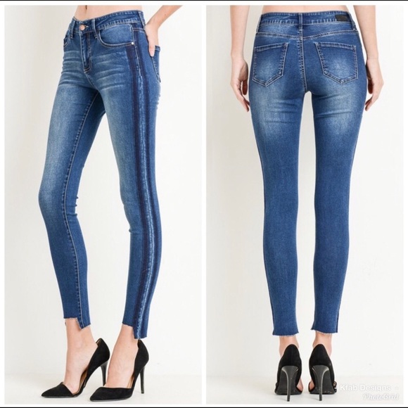 double shaded jeans